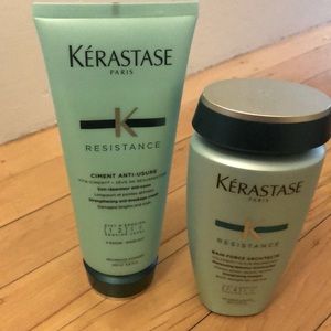 Kerastase resistance shampoo/ conditioner